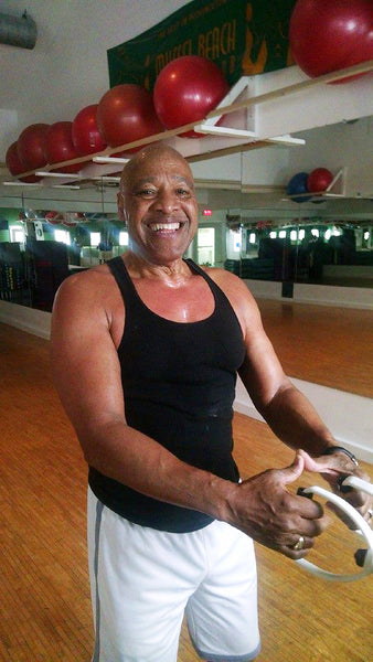 Larry Mahan, personal trainer at Mussel Beach Health Club