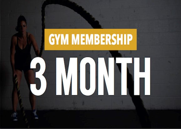 Gym 3-Month Membership – Mussel Beach Health Club